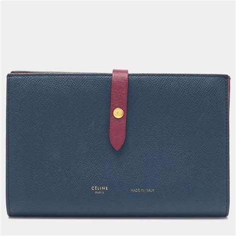 celine large multifunction strap wallet|Celine wallet.